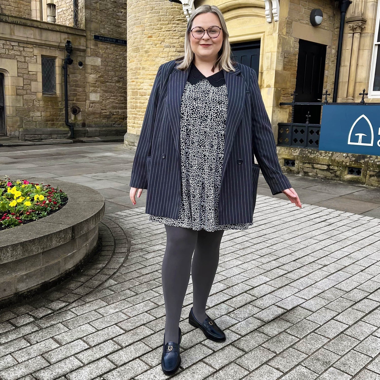 Huggy Lichte Compressie Panty - Leisteen