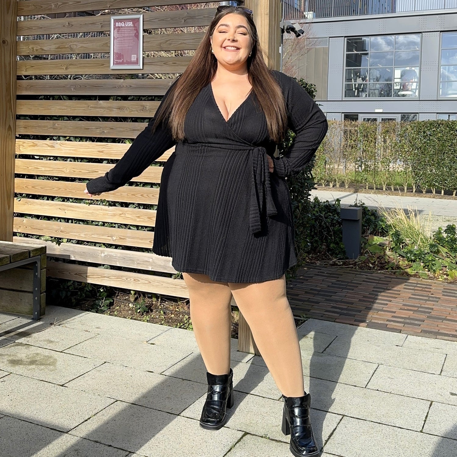 Huggy Lichte Compressie Panty - Caramel Latte