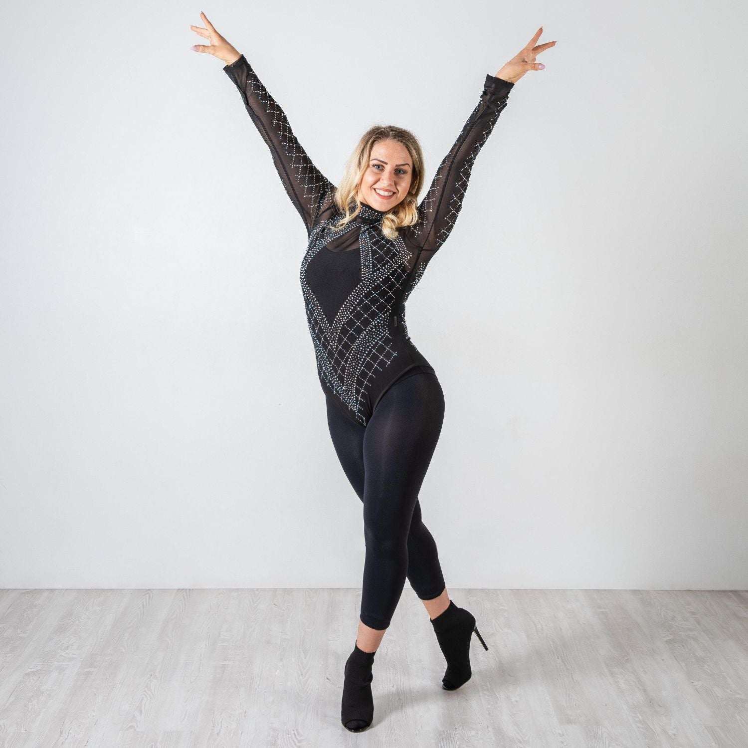 Convertible Dance Panty - Zwart