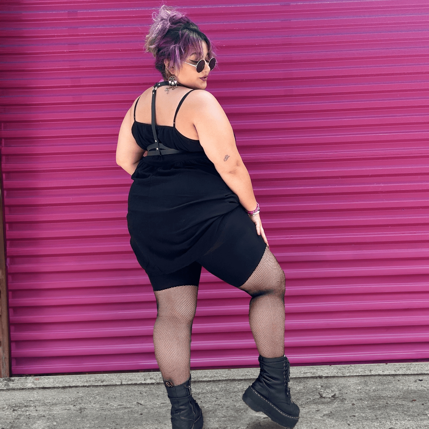 Thighs the Limit Visnetten - Zwart