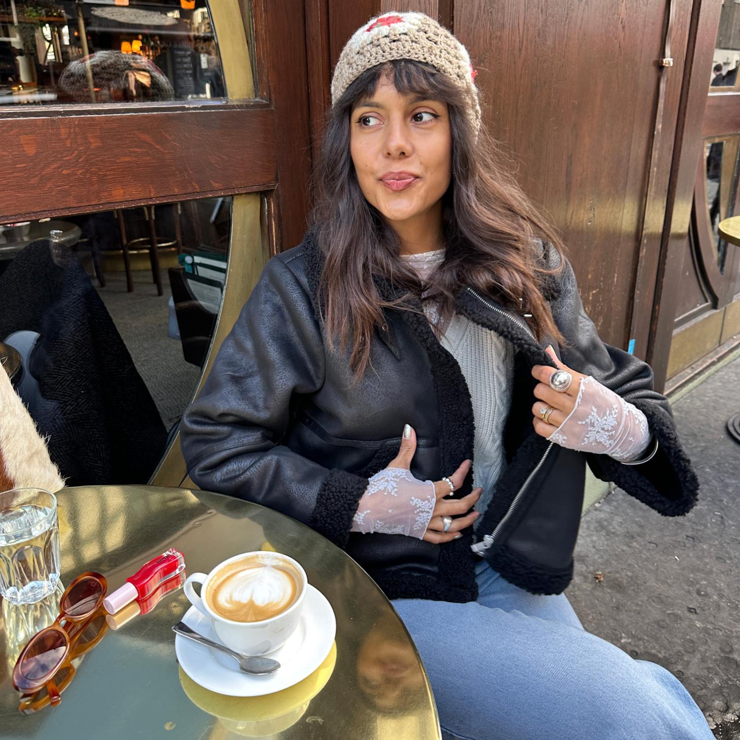 Bessie pilotenjack - Zwart