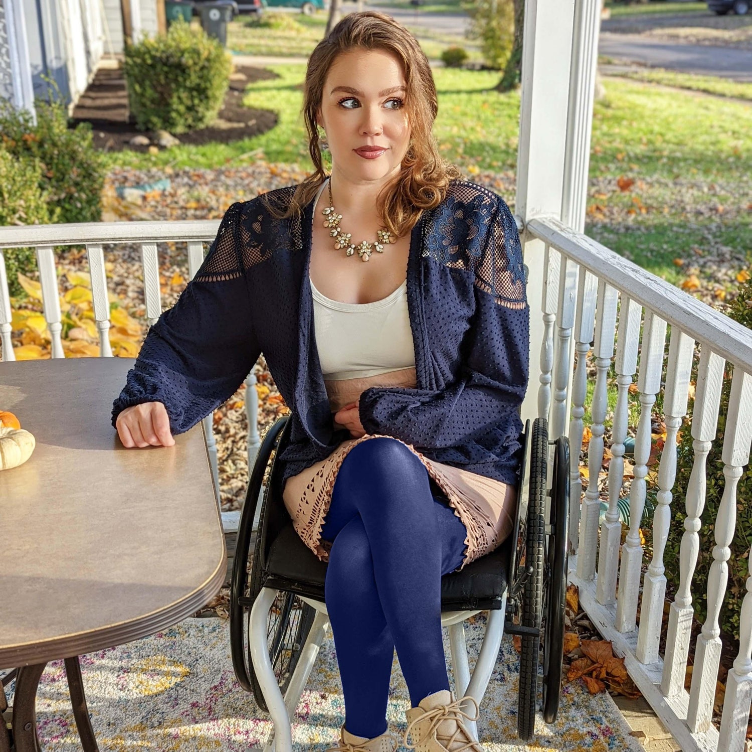 120 Denier Panty - Navy