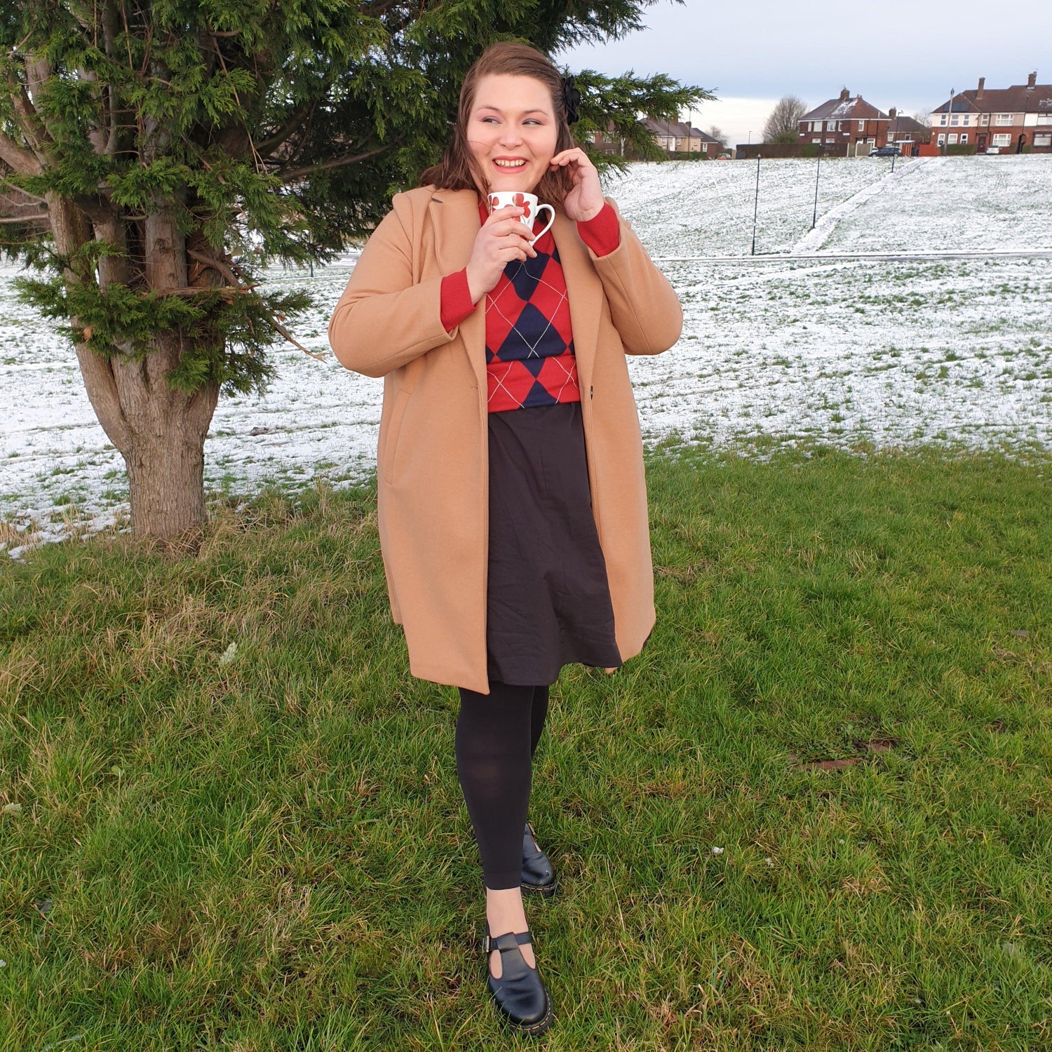 Footless Panty - Zwart