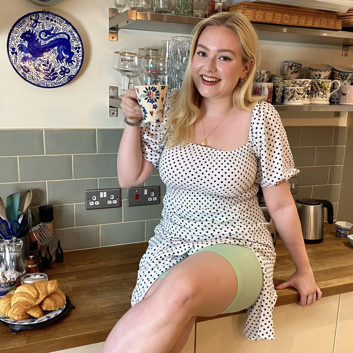 Stay Cool Chub Rub Korte Broek - Pistache