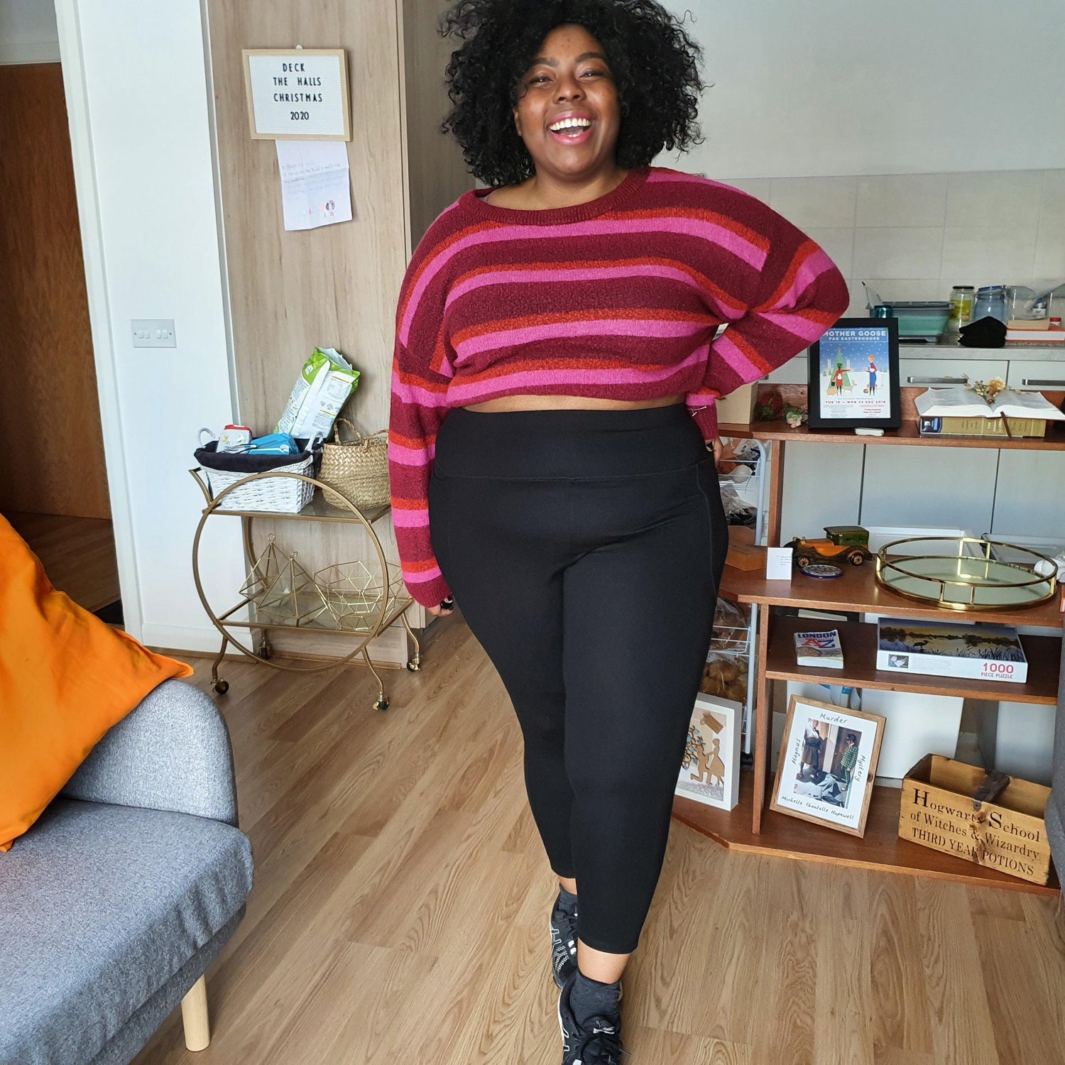 Squat Proof Korte Legging - Zwart