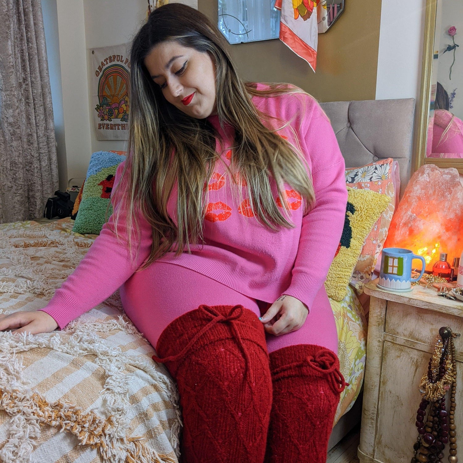 D высокие носки - Lobster