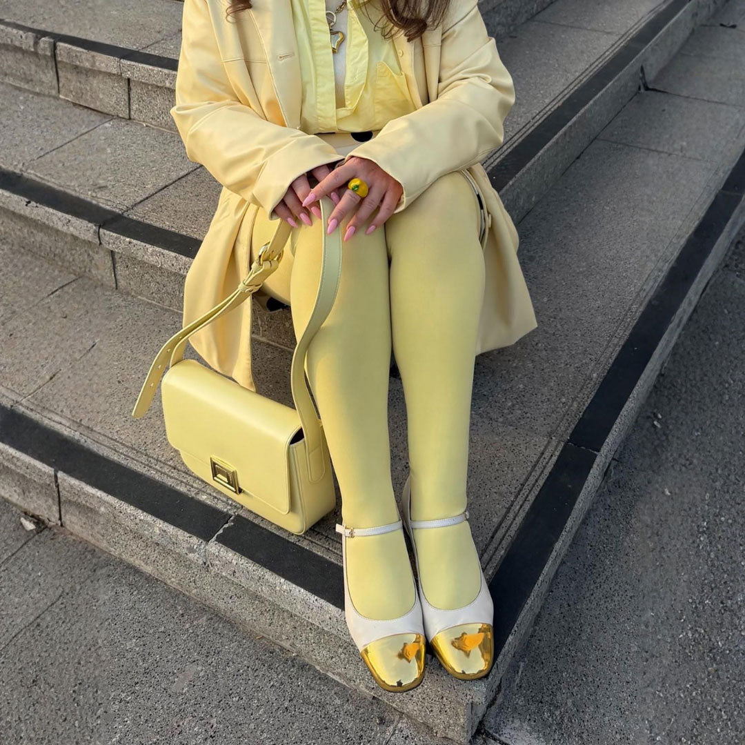 Rajstopy 120 den - Butter