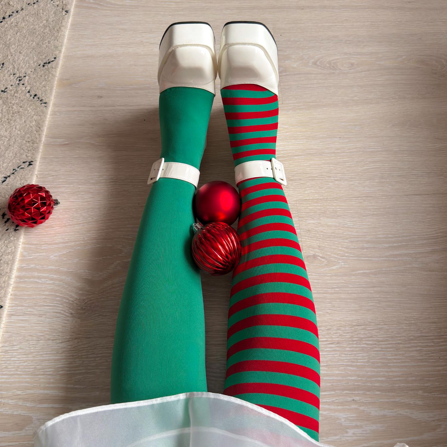 Christmas Tights - Duo Elf