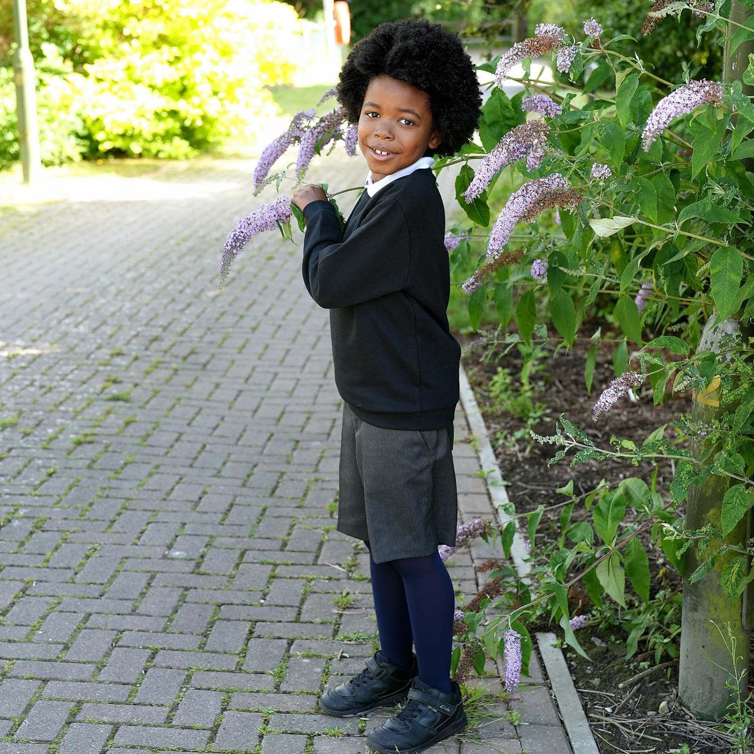 Rajstopy dziecięce - granatowe