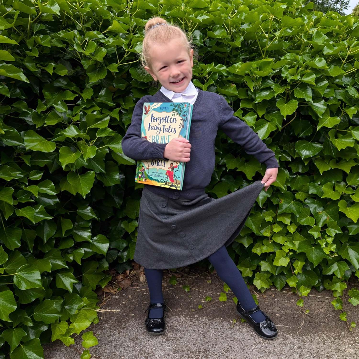 Dziecięce rajstopy bawełniane - granatowe