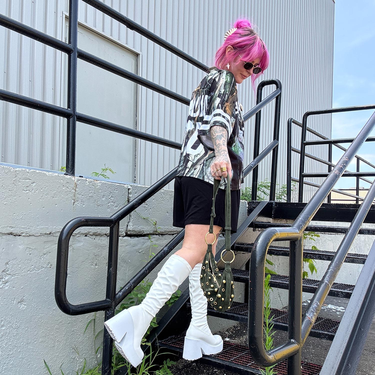 Bambusowe szorty - czarne