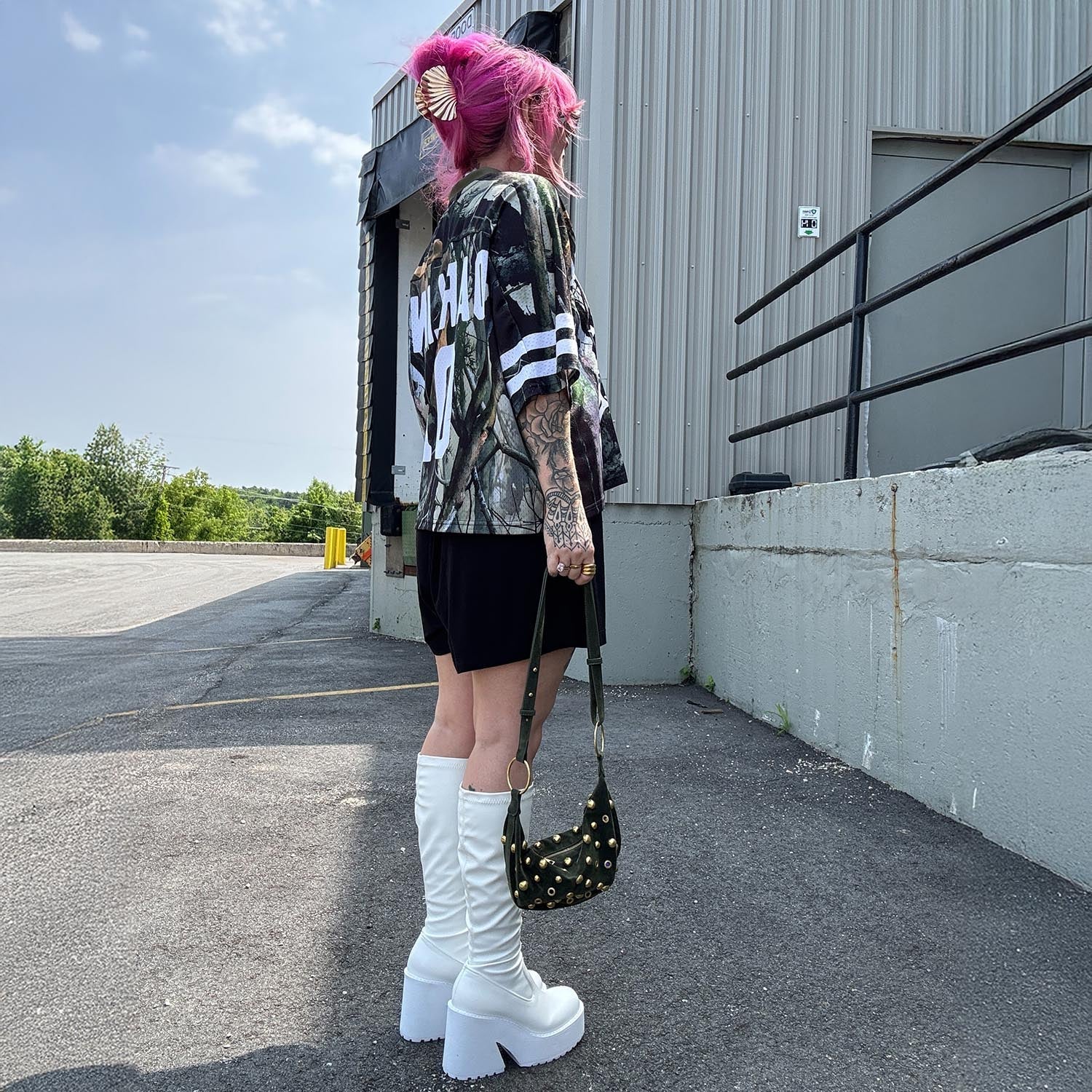 Bambusowe szorty - czarne