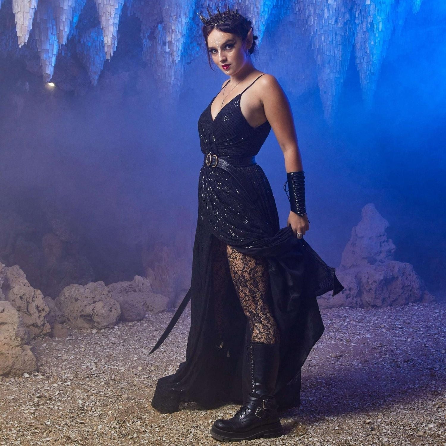 Podkolanówki ACOTAR - Ciernie i róże