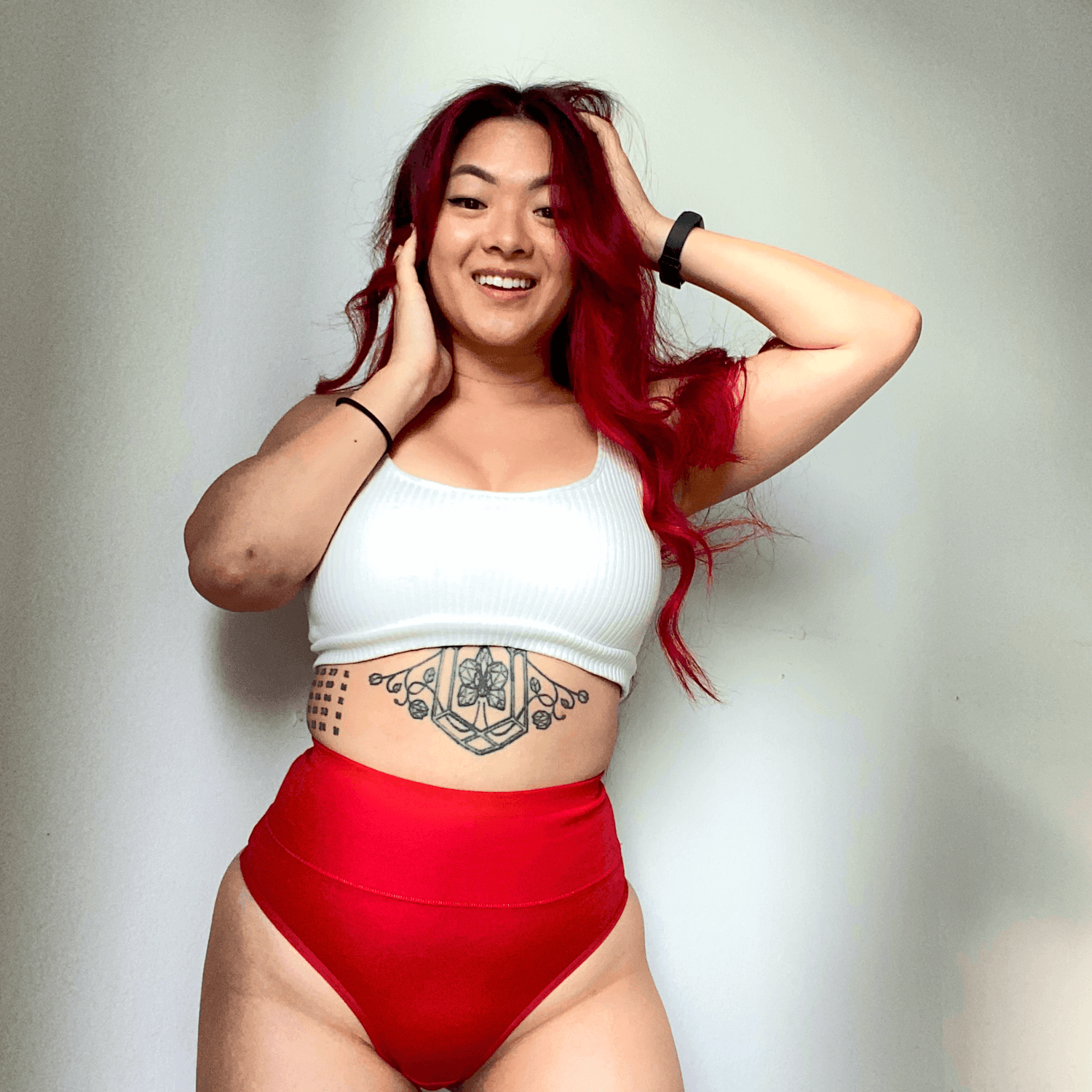 Zuchwałe majtki z wysokim stanem – Lobster – Snag