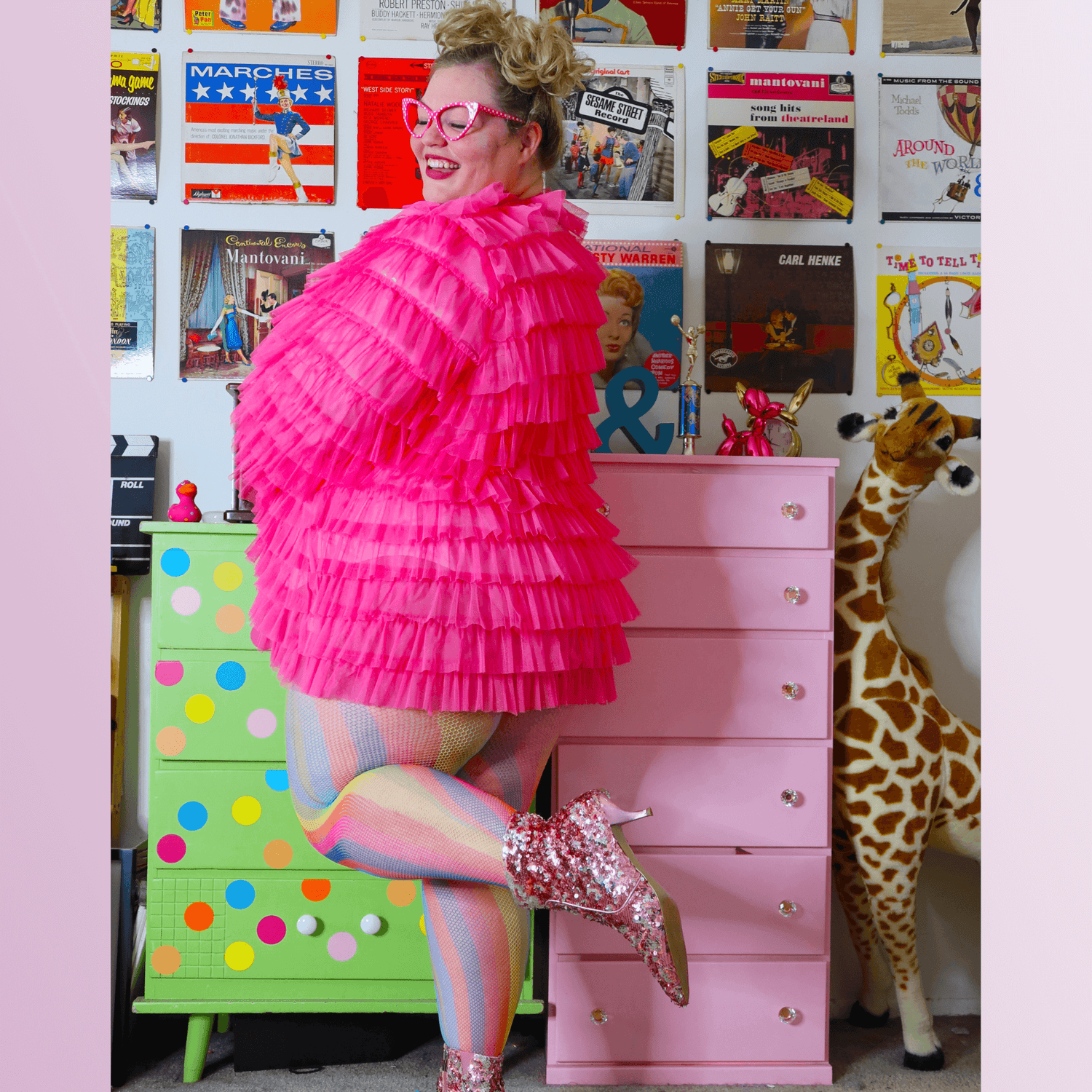 Siatki na ryby - tęczowe