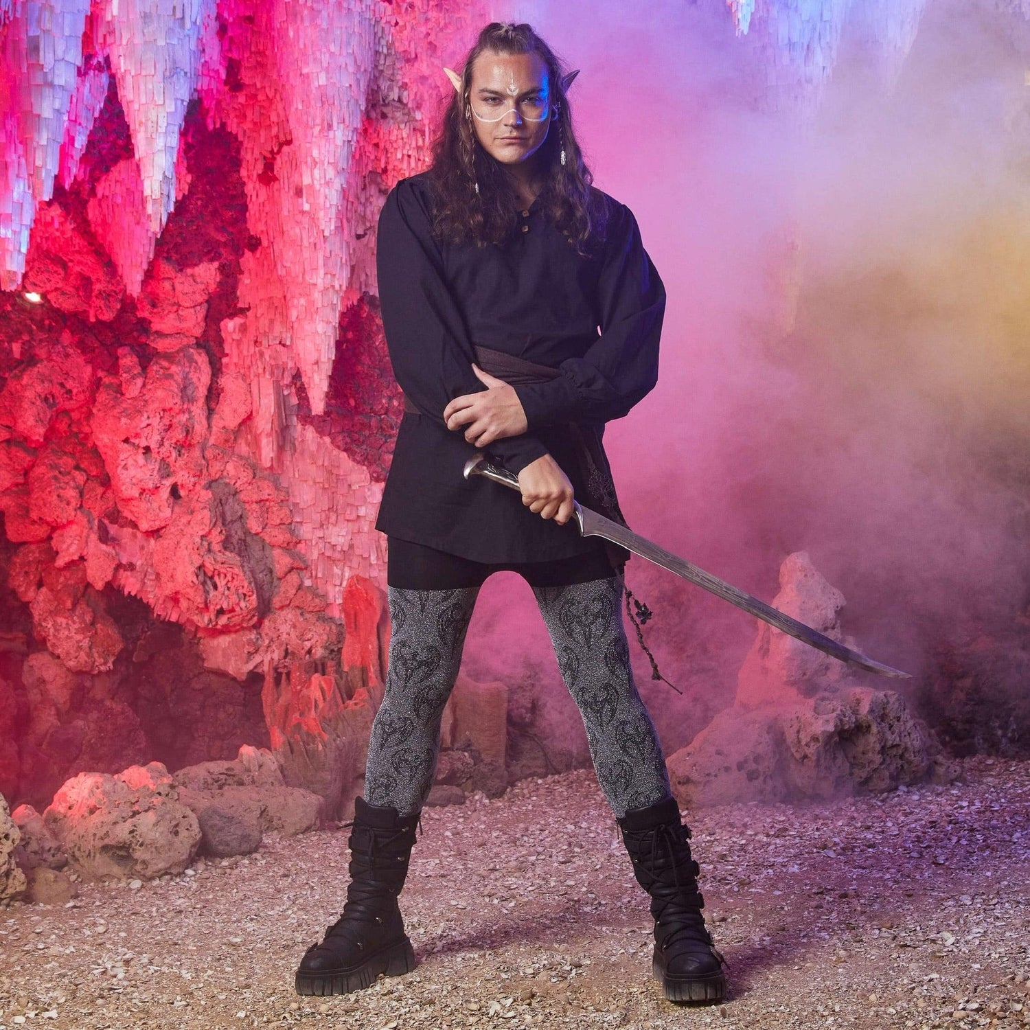 Rajstopy ACOTAR - Silver Legion