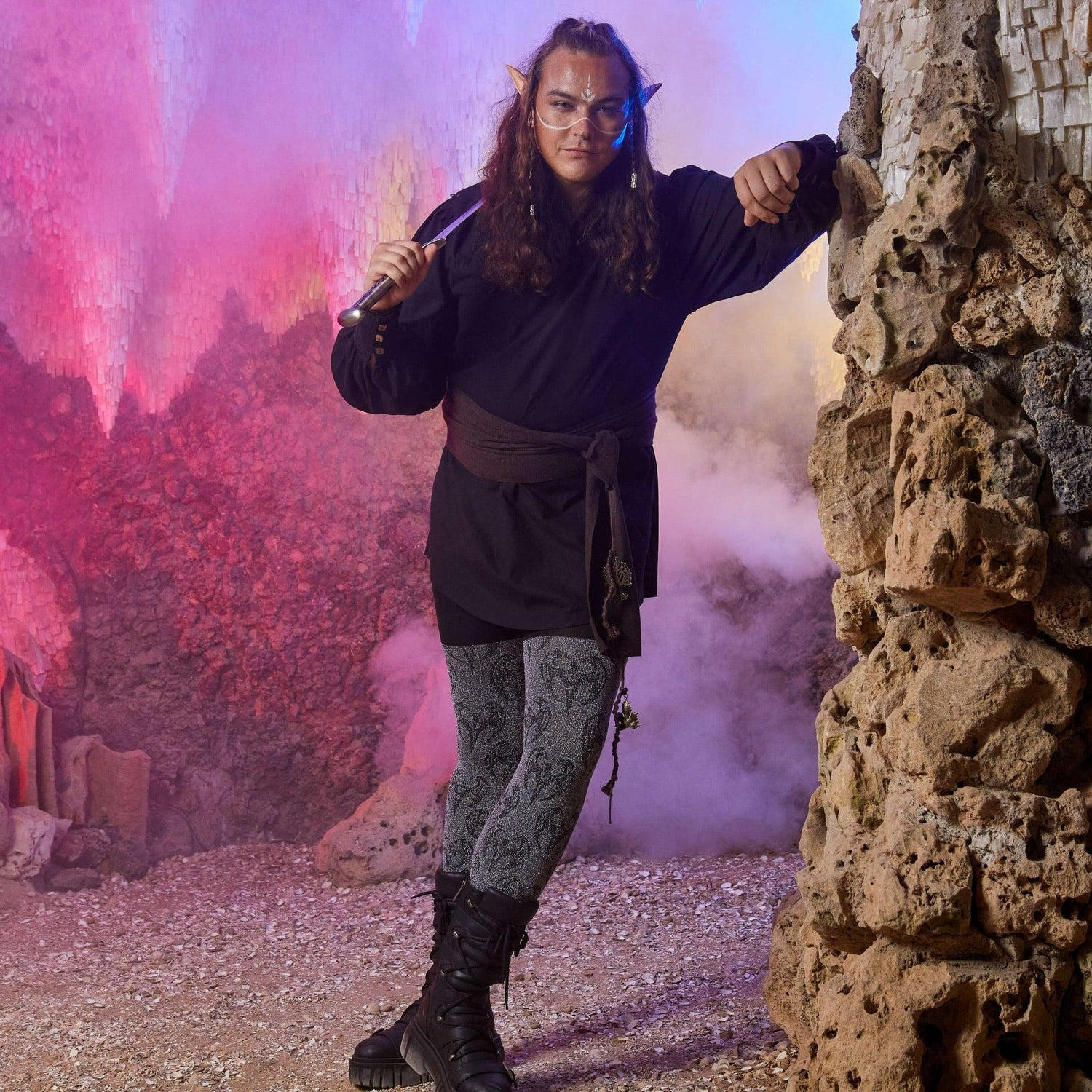 Rajstopy ACOTAR - Silver Legion