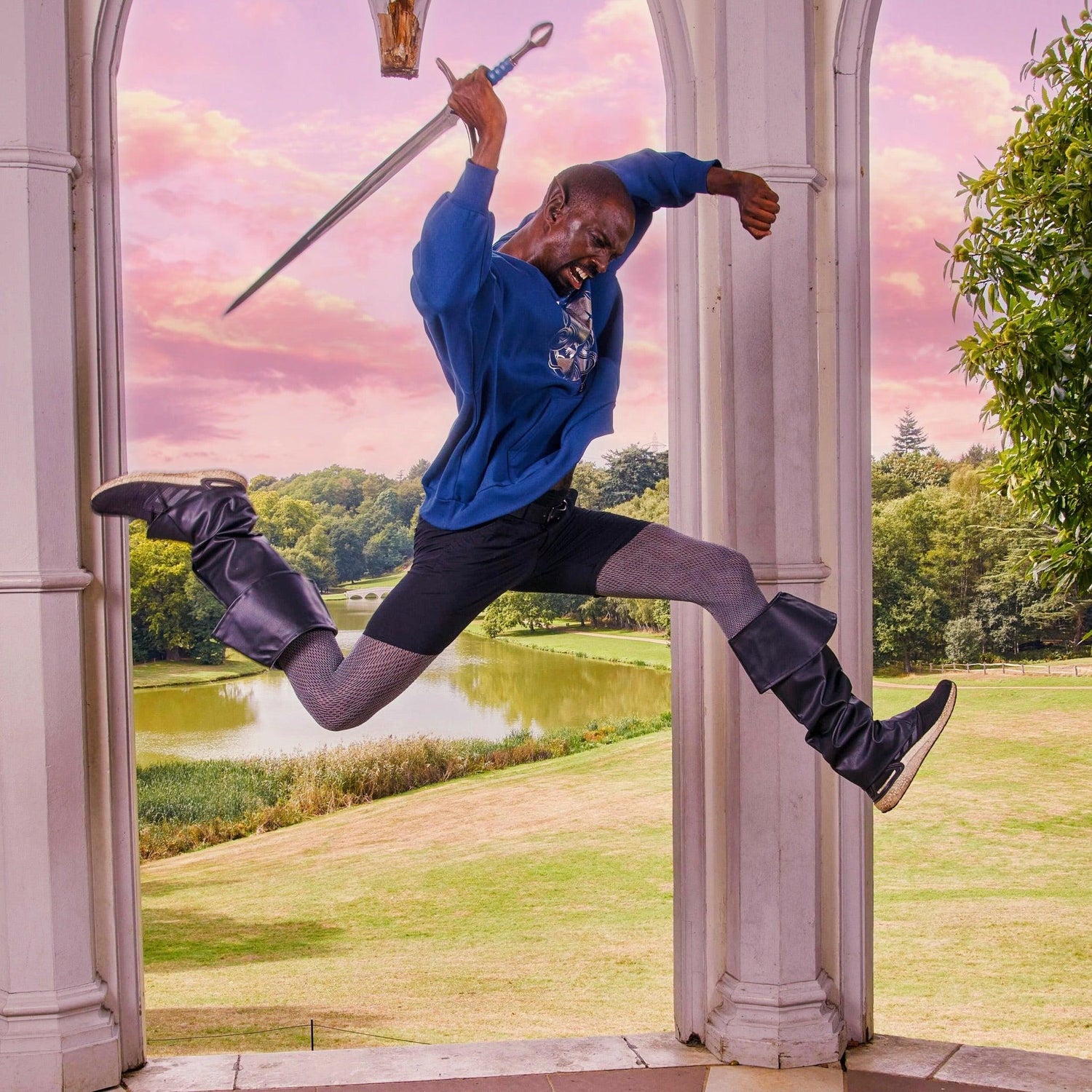 Bluza ACOTAR z bawełny organicznej - Night Court