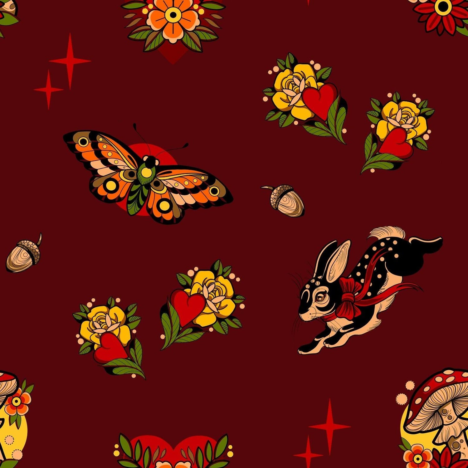 Satynowy szlafrok - Fortune