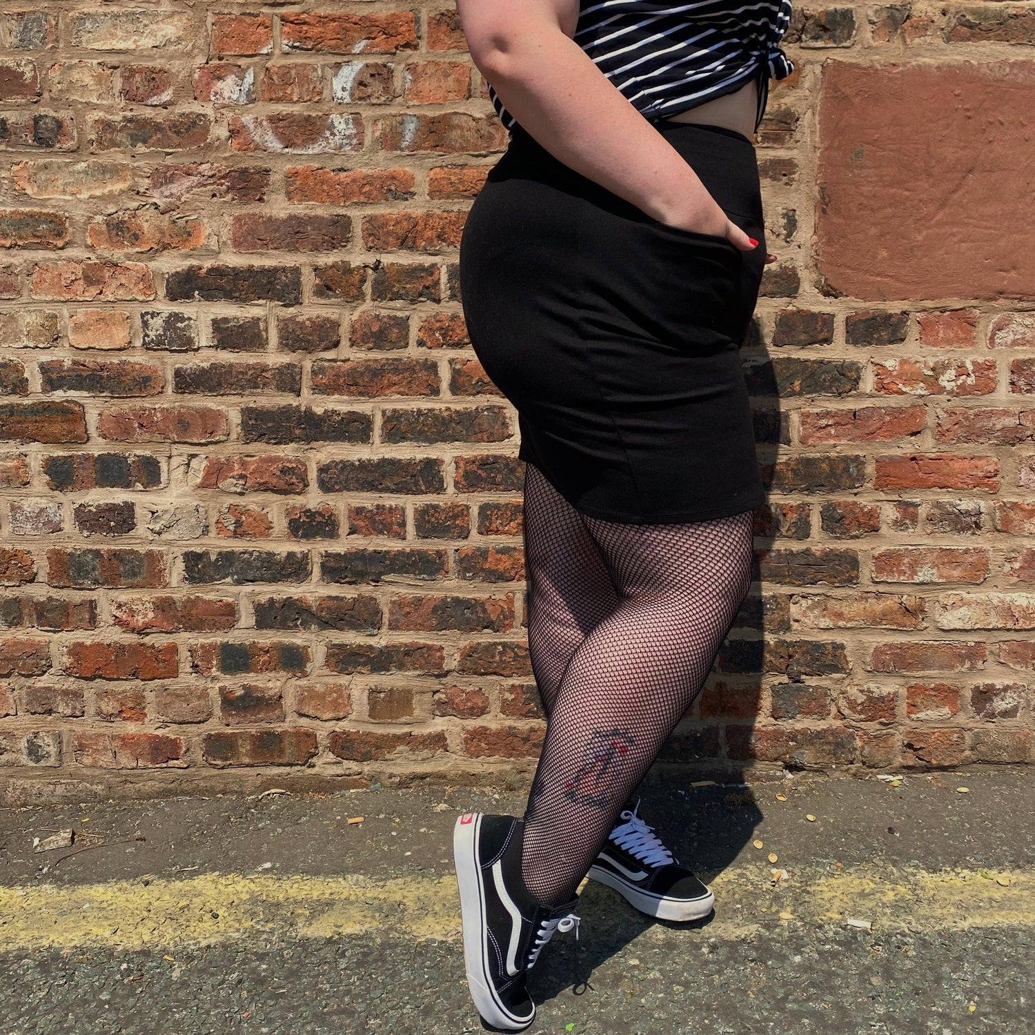 Mini spódniczka - czarna