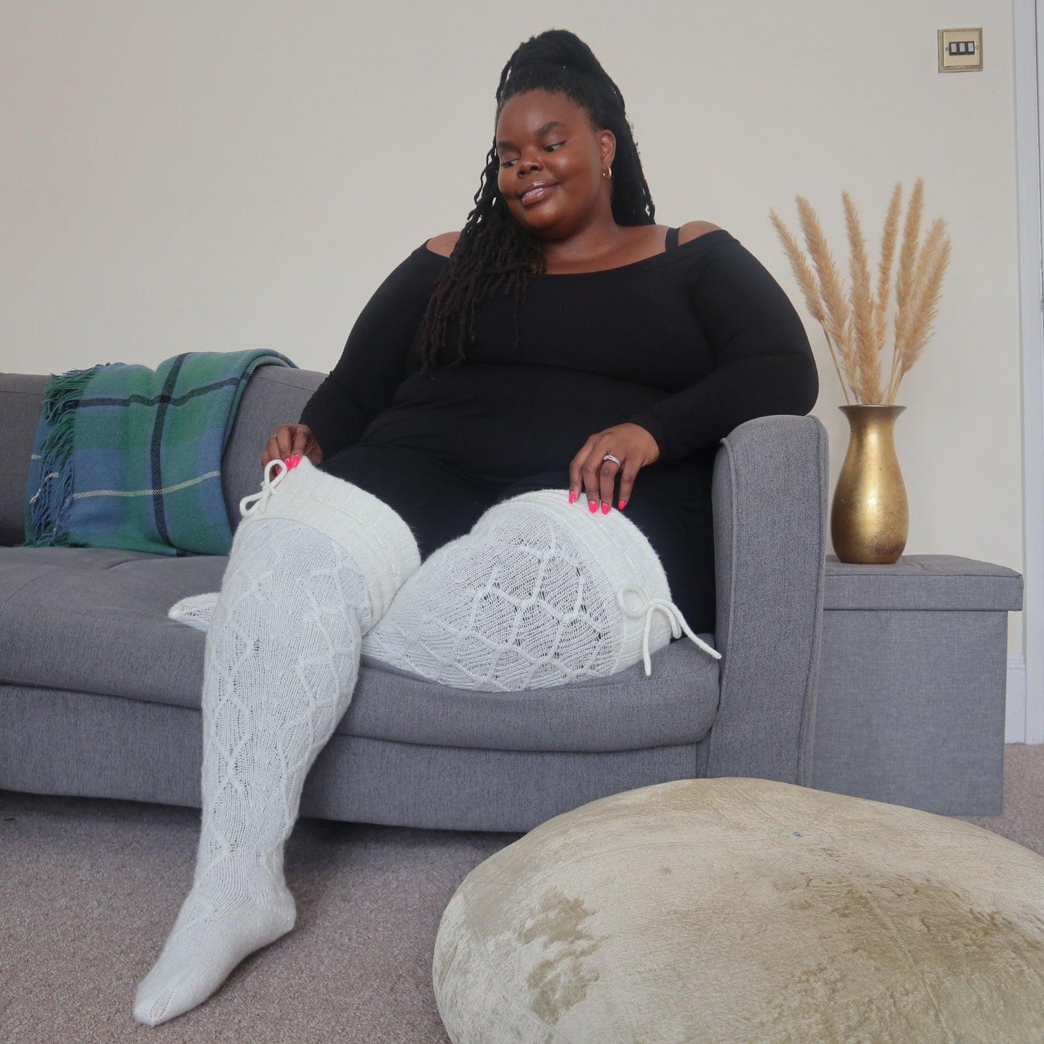 Skarpety wysokie - Snowball