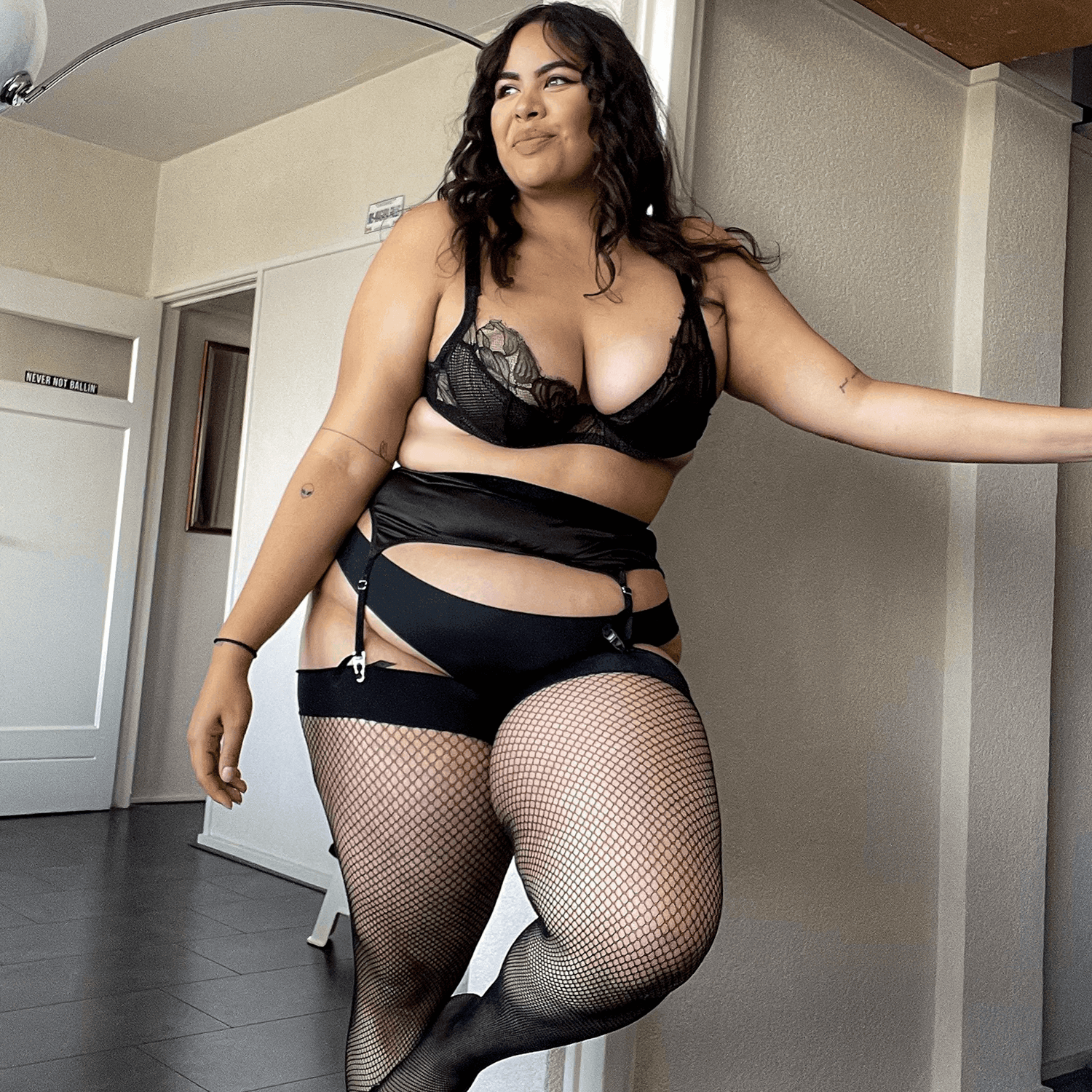 Pończochy kabaretki