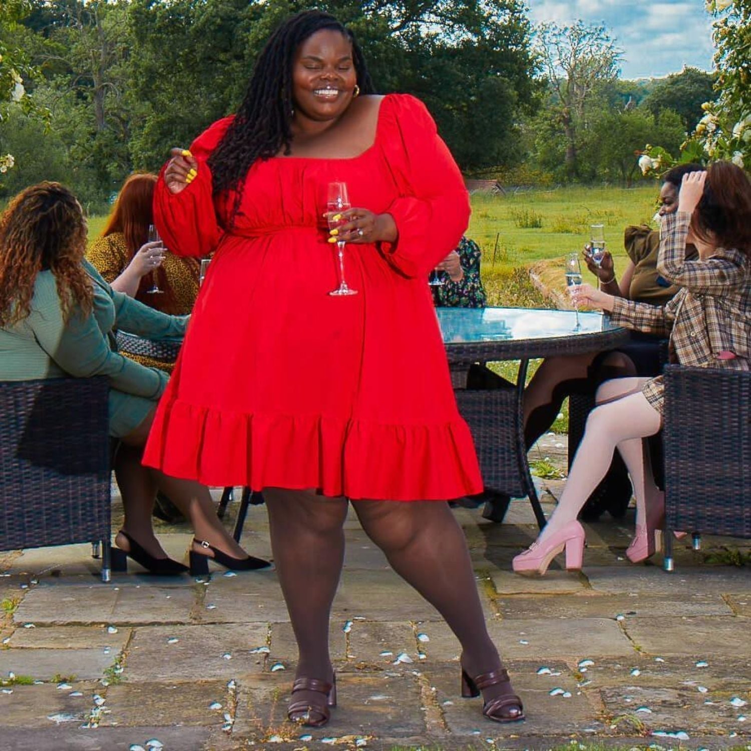 Collants transparentes de 30 deniers - Praline