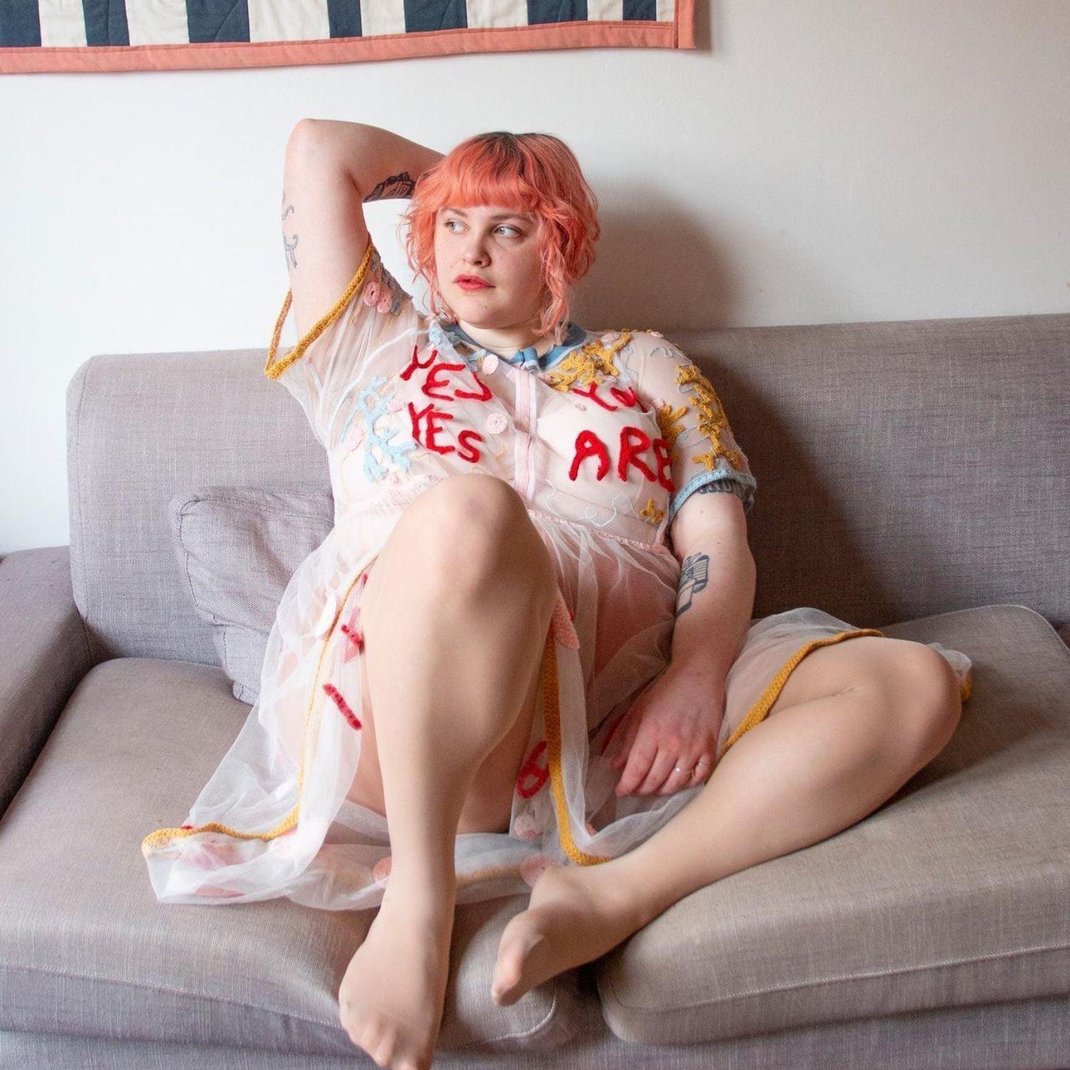 Collants transparentes de 30 deniers - Vanilla Marshmallow