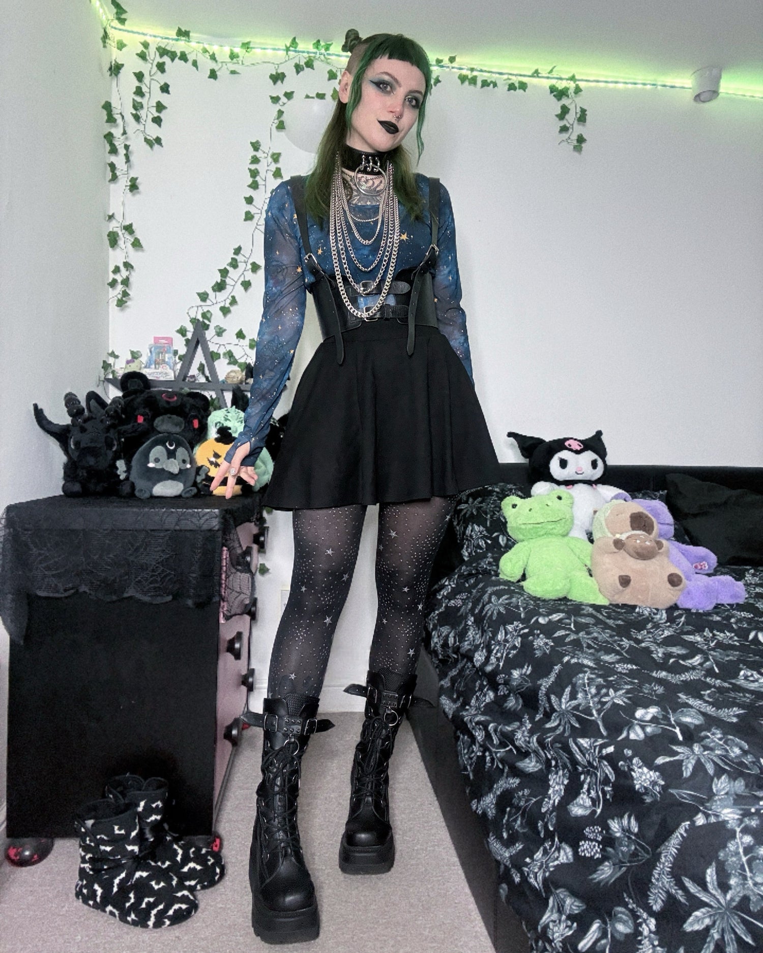 Saia Mini-Flare - Preto (V2)