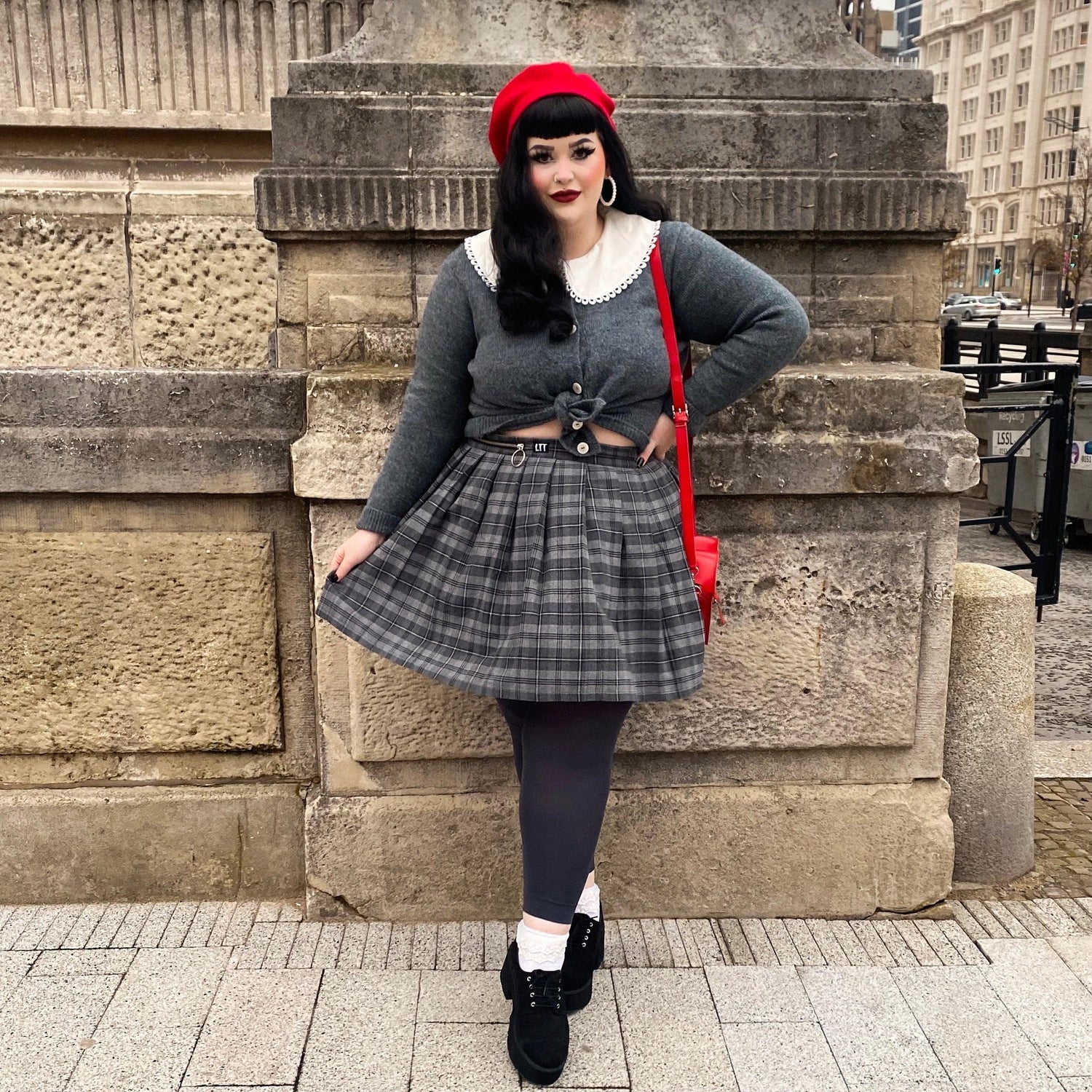 Collants sem pés - Ardósia