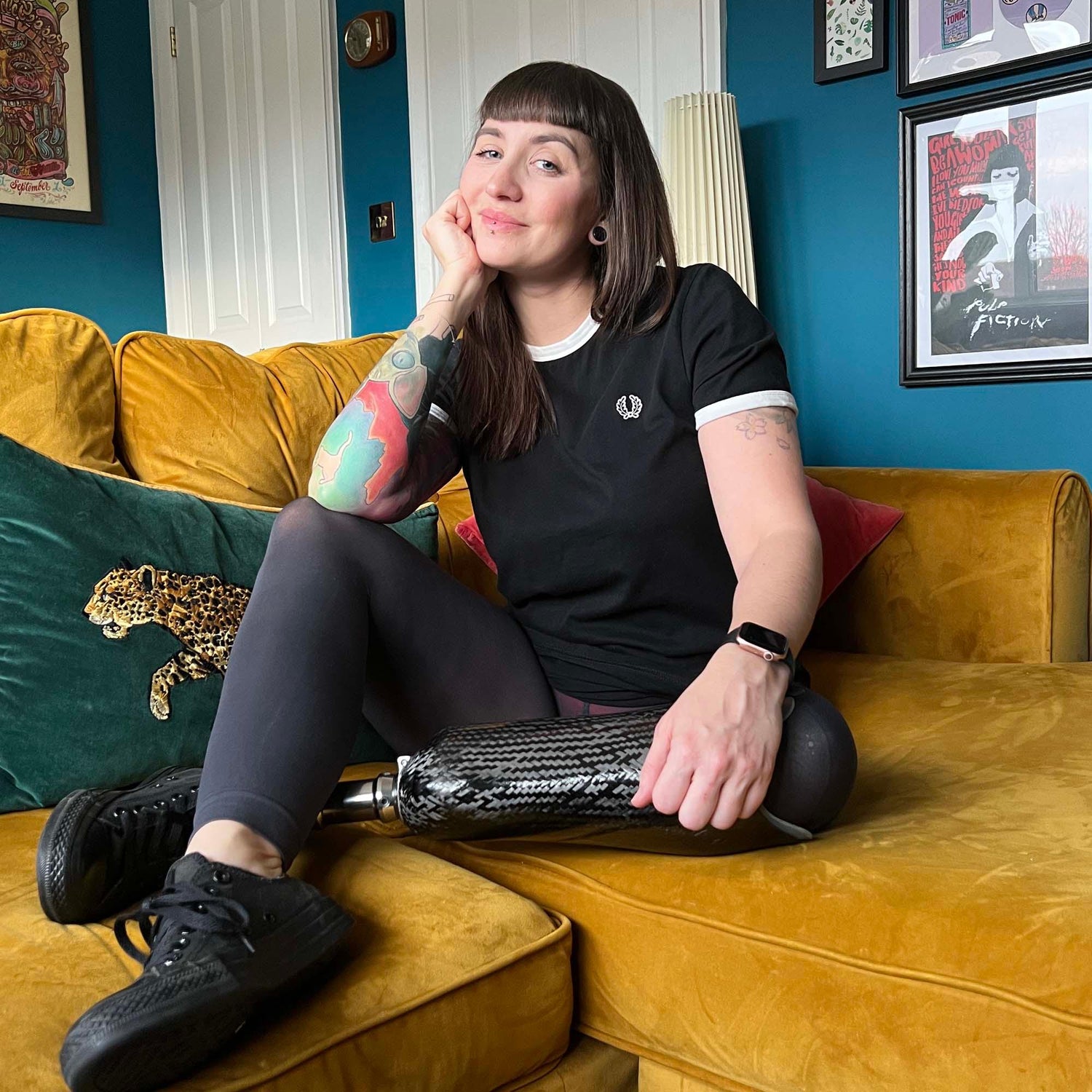 Collants sem pés - Ardósia