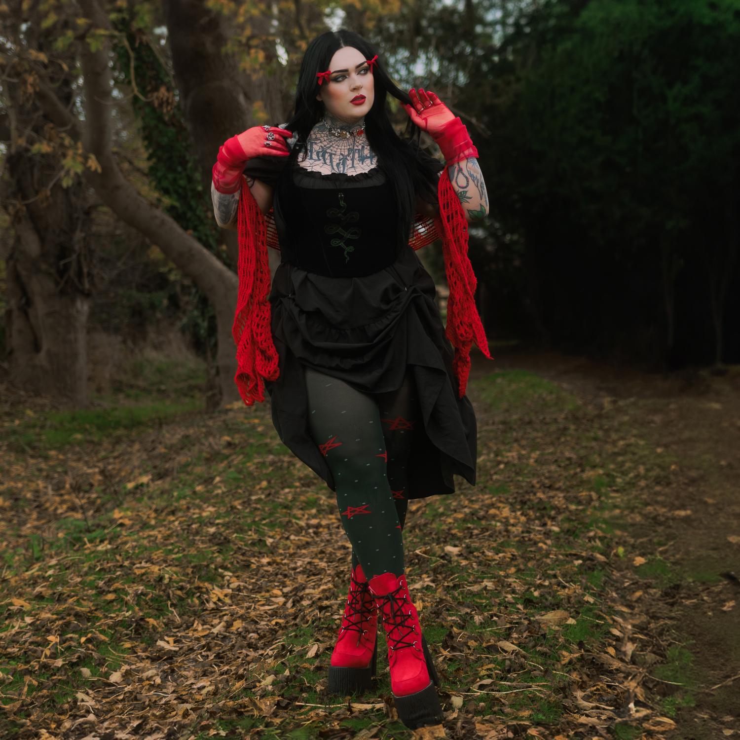 Collants de Natal - Woodland Magick