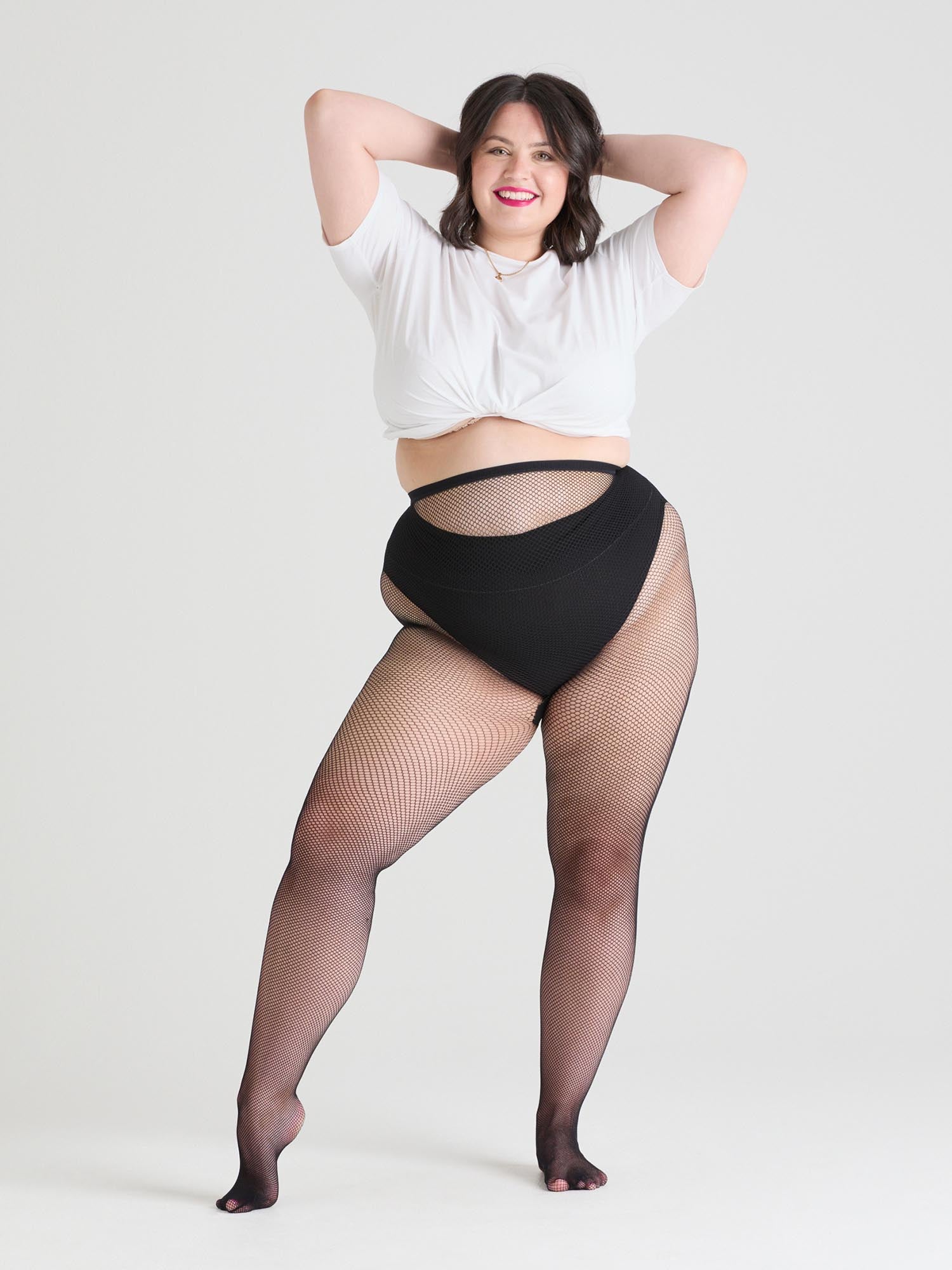 Fishies Fishnets - Preto