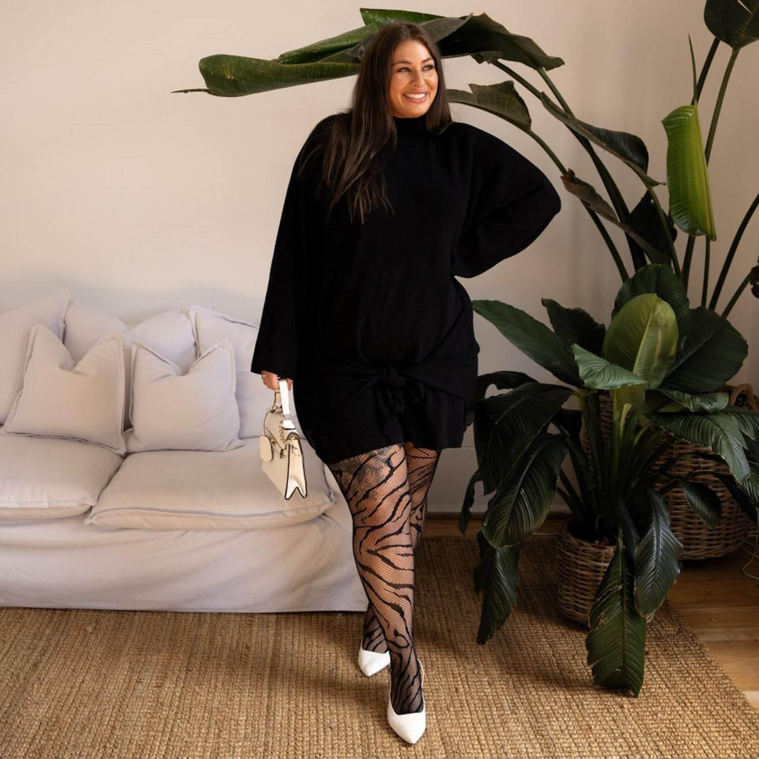 Feline Myself - Redes de pesca com riscas de tigre