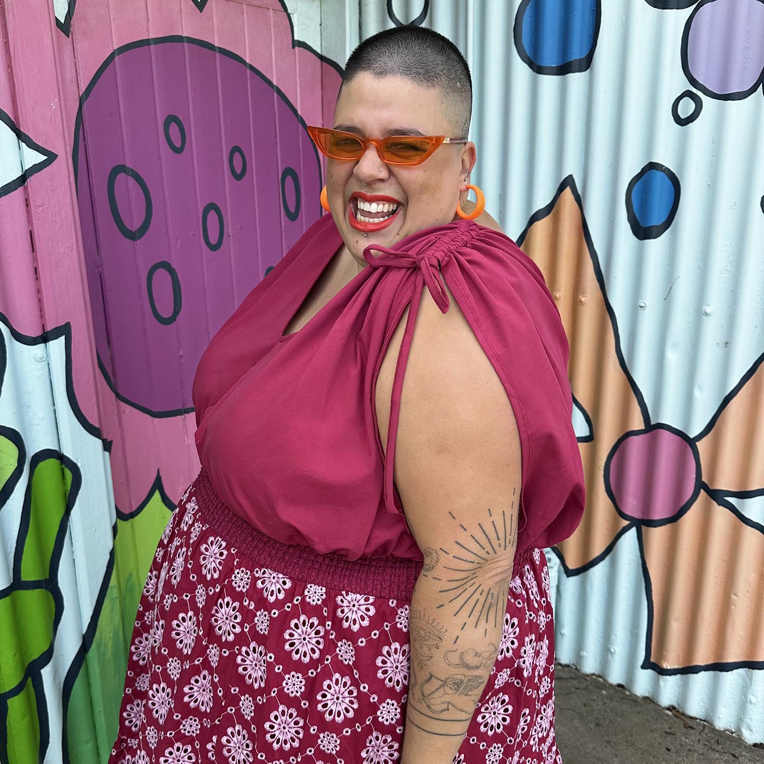 Lauren, 5ft 3in / 161cm - Tamanho I