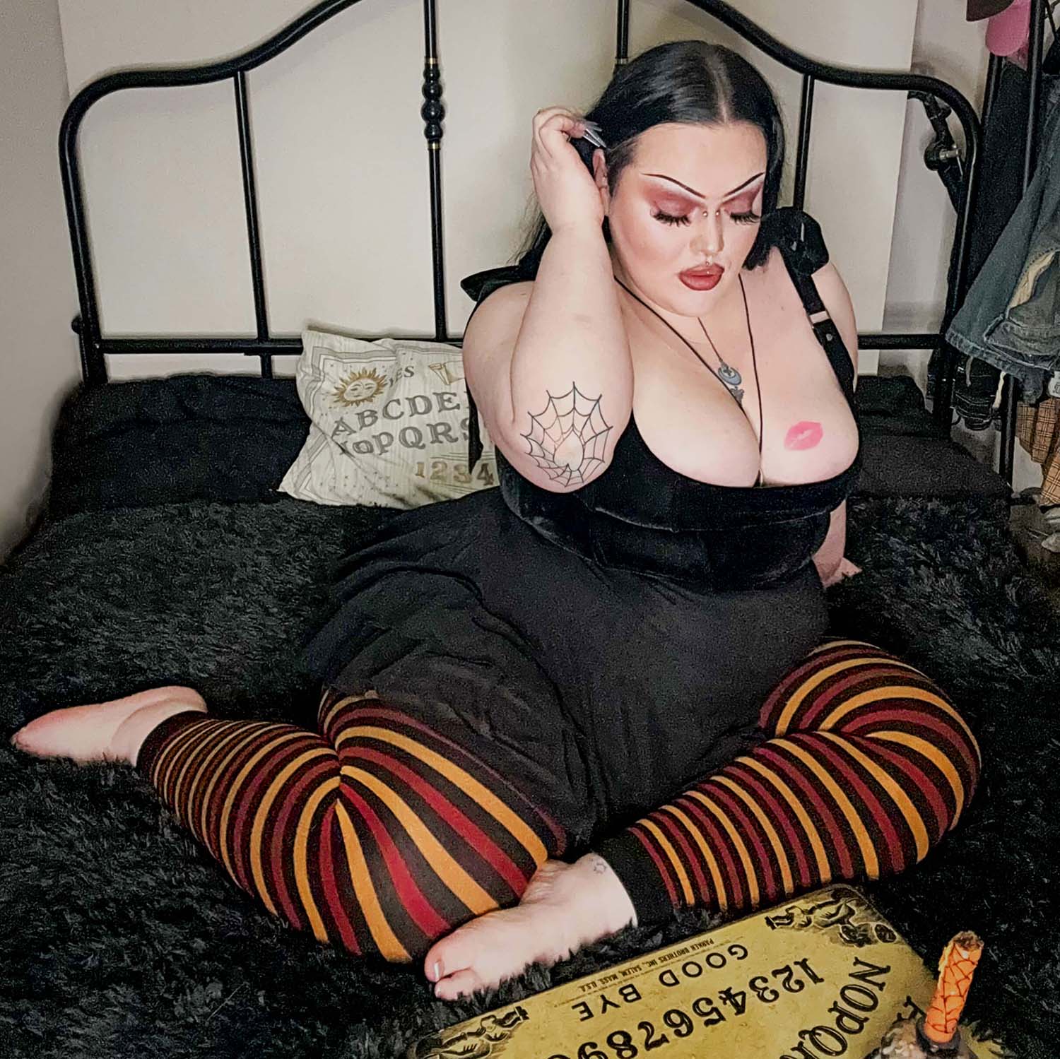 Collants sem pés Cinnabar - Arctinae