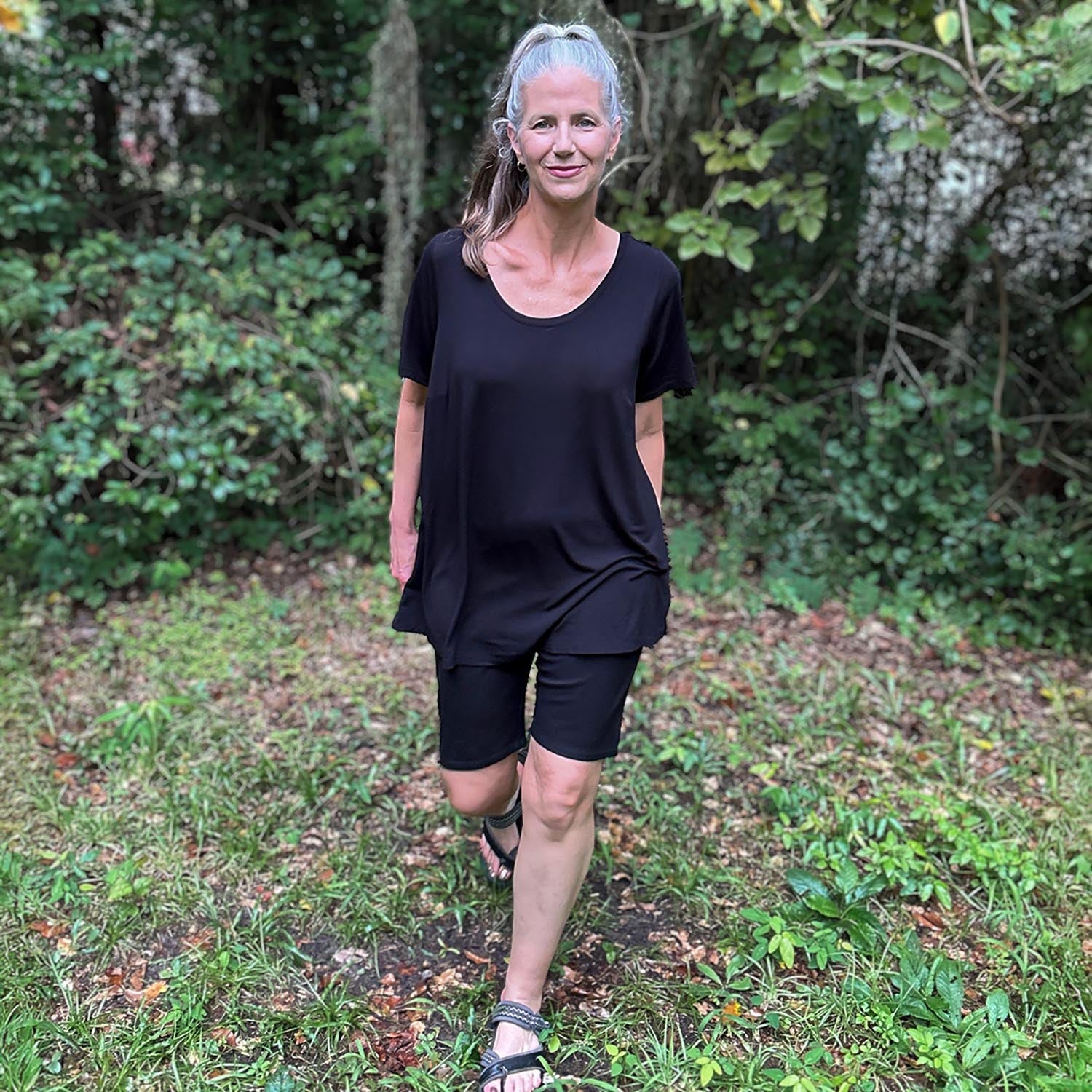 Margarida - Tamanho C, vestindo tamanho E