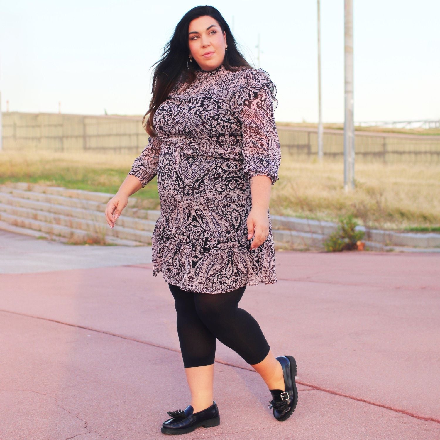 Collants Stay Cool Capri - Preto