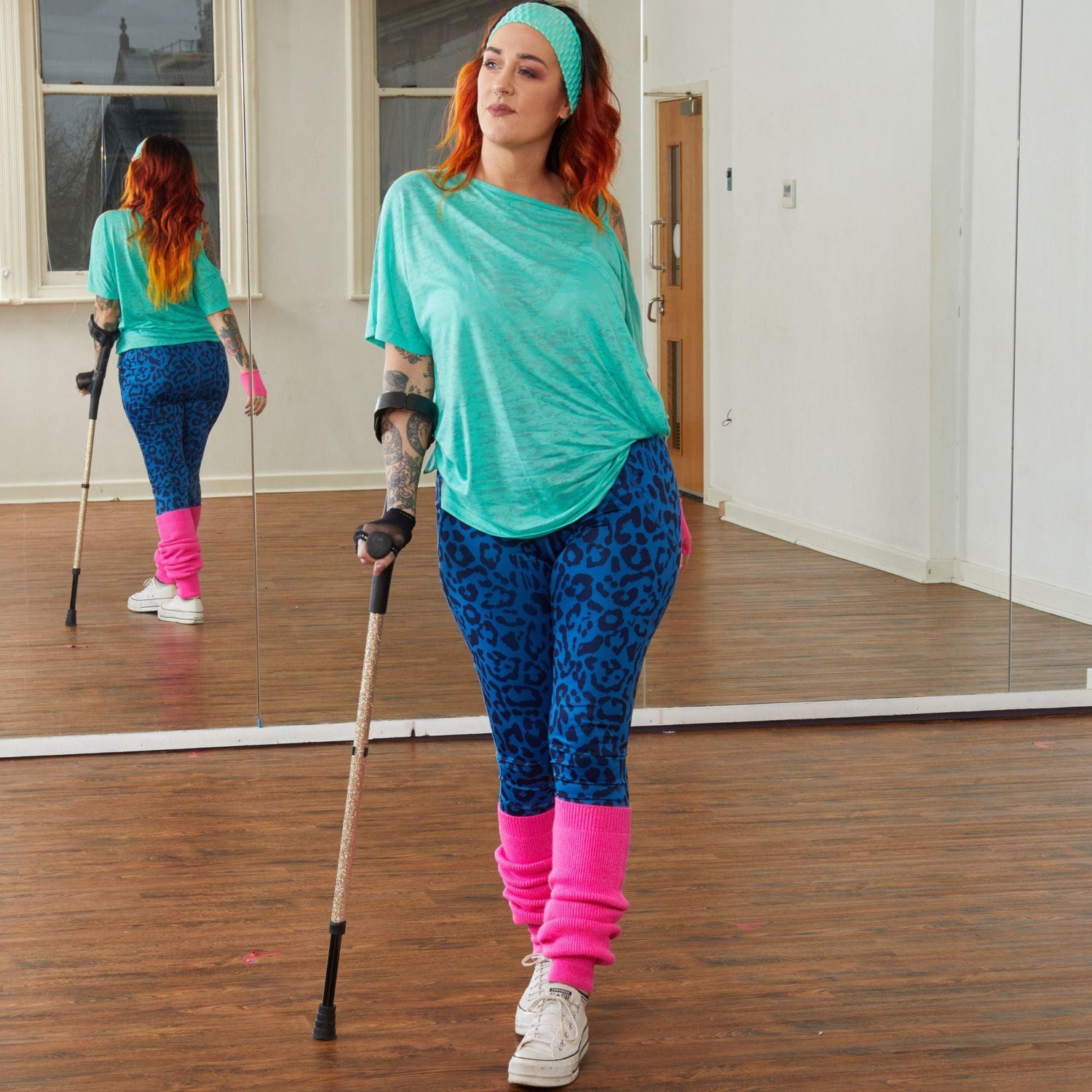 Leg Warmers - Rosa néon