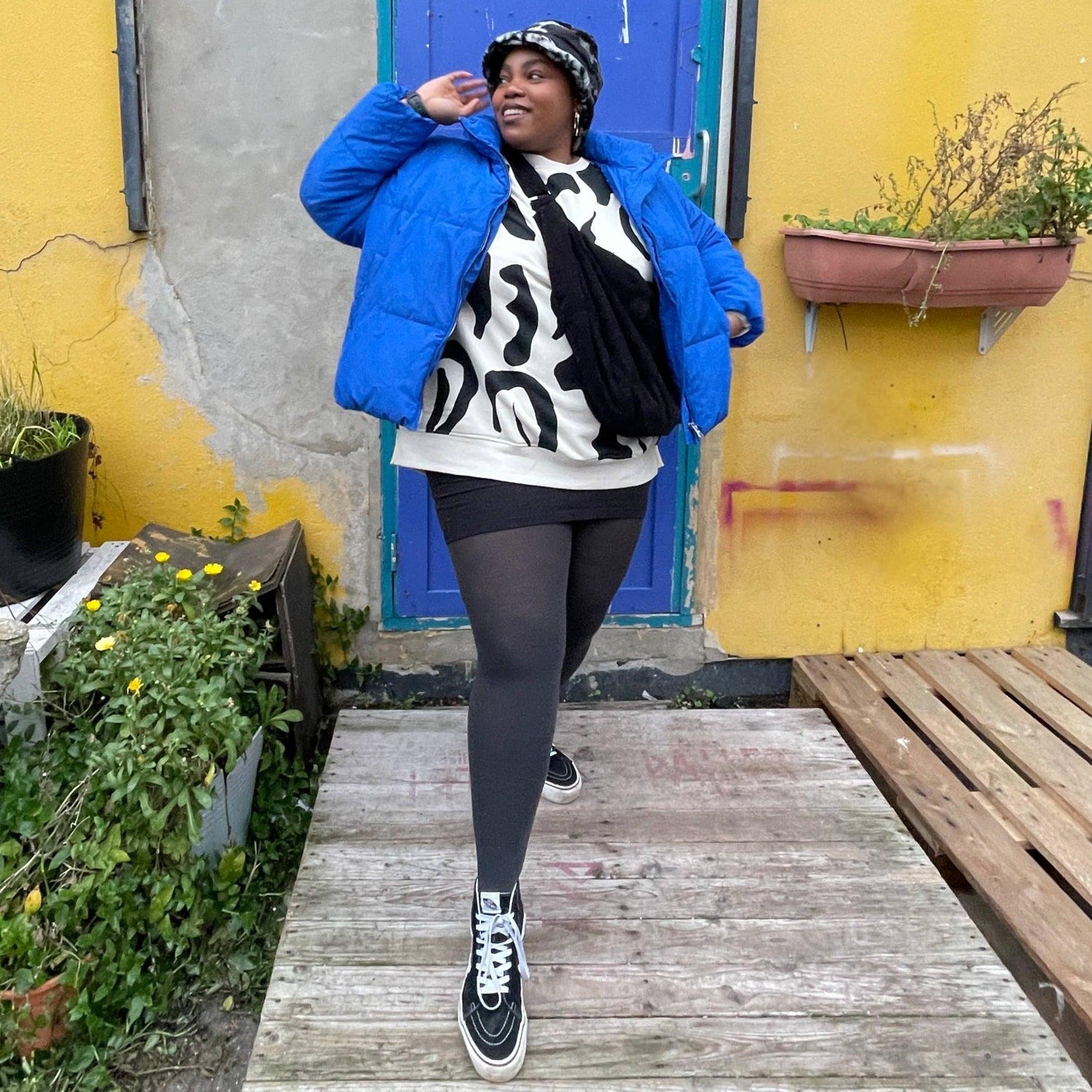 Core Tights - Collants de lã merino - Storm Cloud