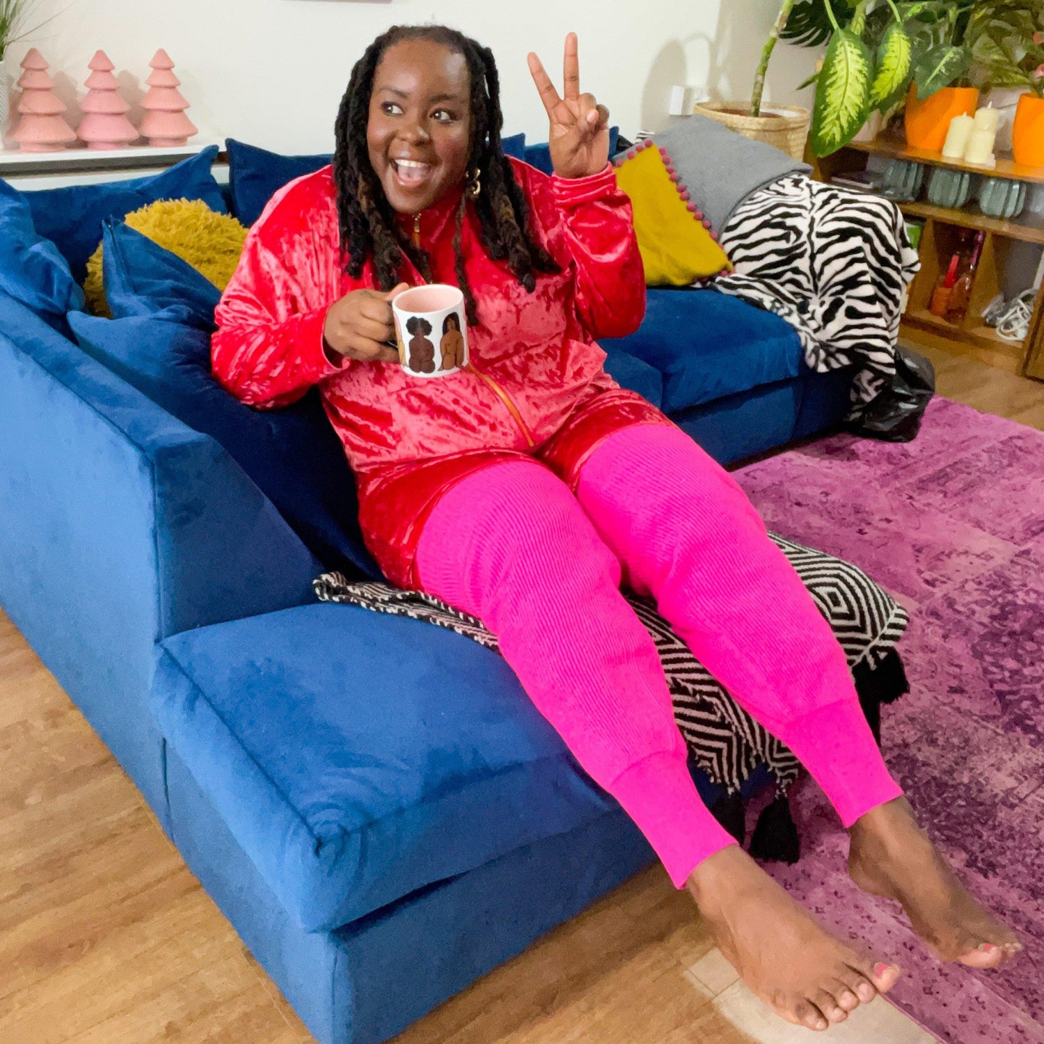 Leg Warmers - Rosa néon