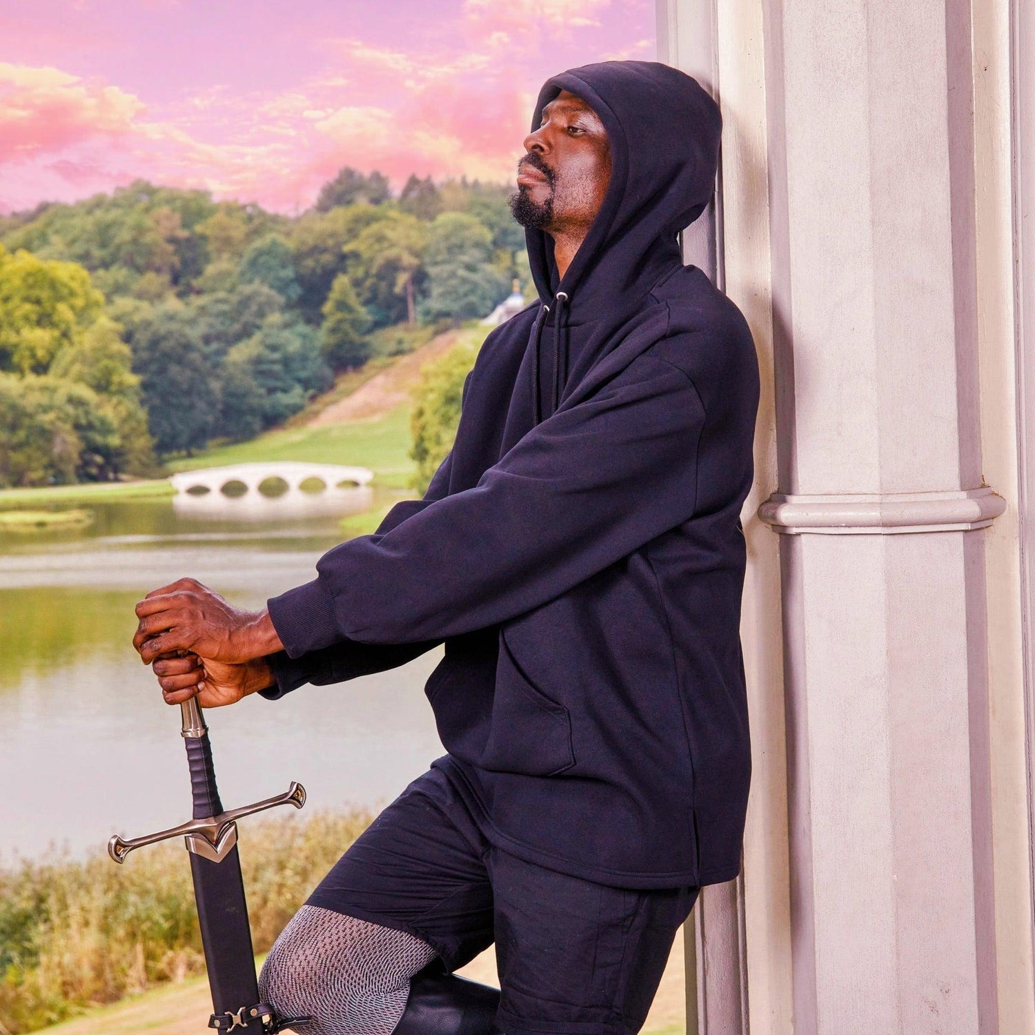 Casaco com capuz de algodão orgânico ACOTAR - Ilírio