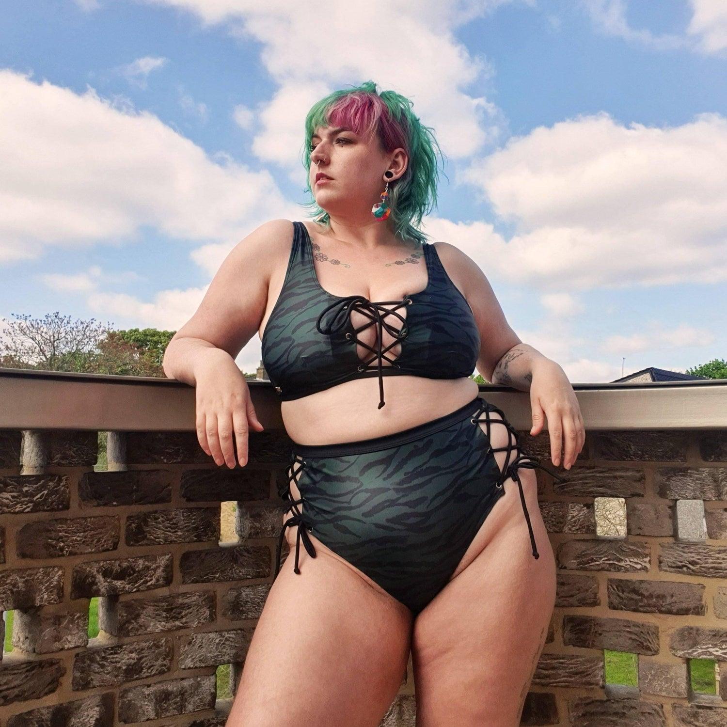 Natação - Fatos de banho - Top - Wild Stallion