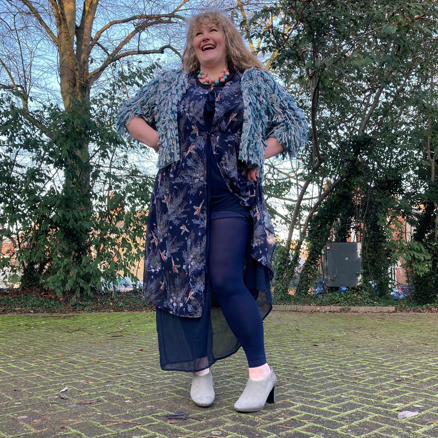 Fotlösa strumpbyxor - Marin