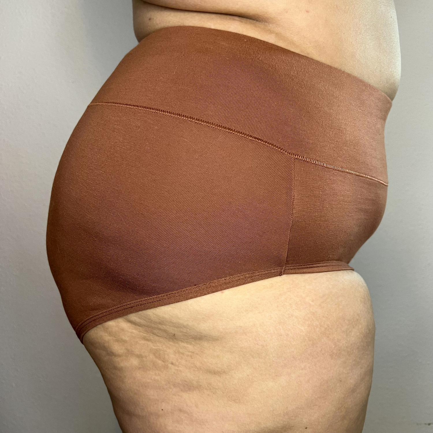 Knickers i ekologisk bomull med helkort - Root Beer