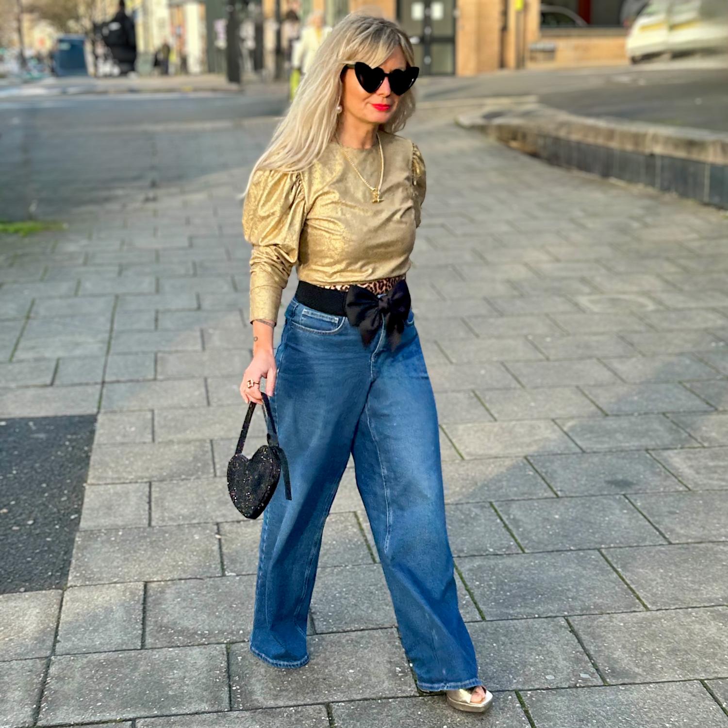 Ekologiska jeans med vida ben – Atlantic