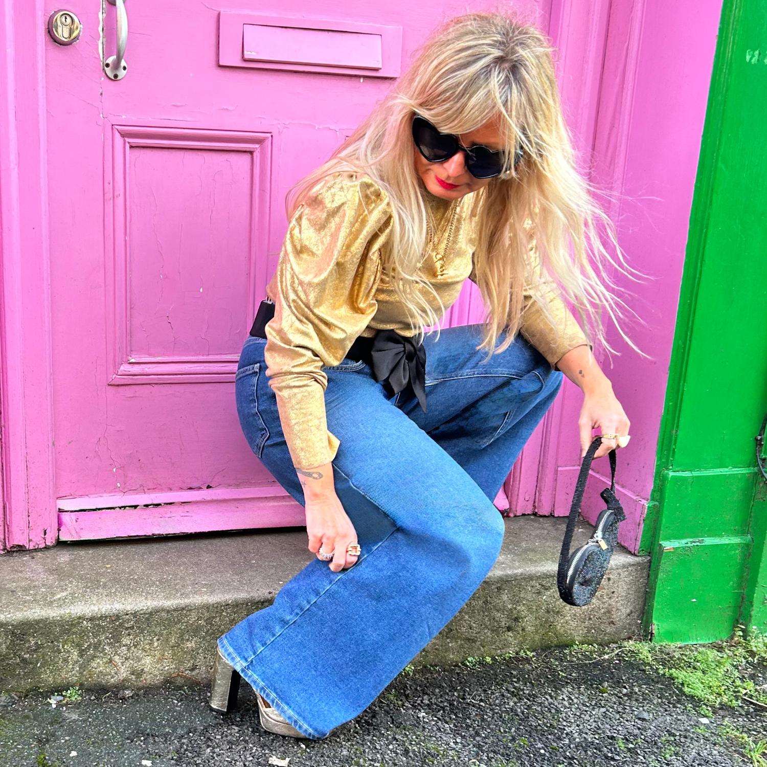 Ekologiska jeans med vida ben – Atlantic