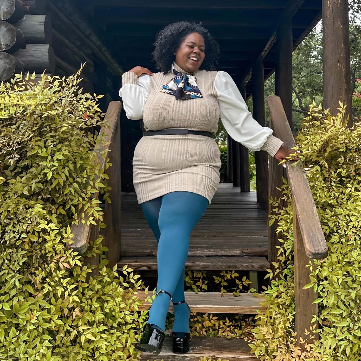 80 Denier-strumpbyxor - Bone China