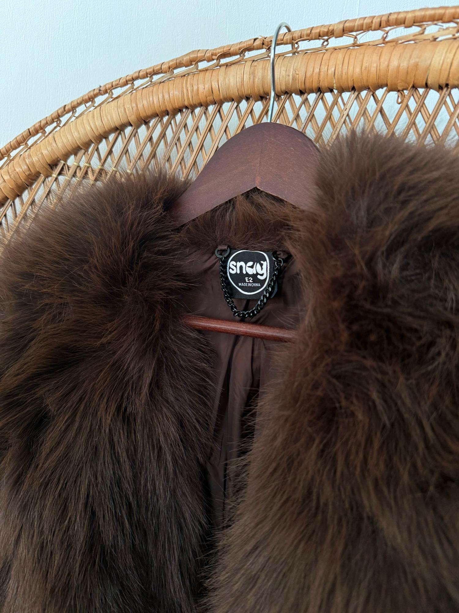 Amelia Aviator-jacka – brun