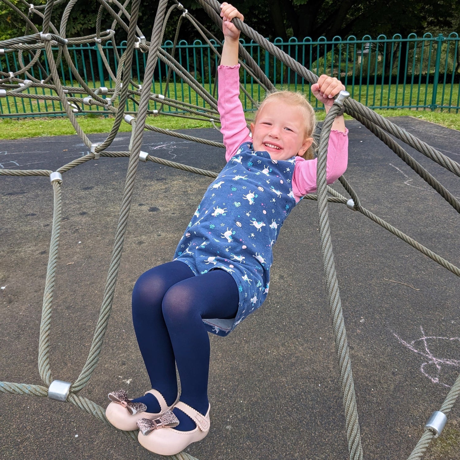 Strumpbyxor för barn - Marin